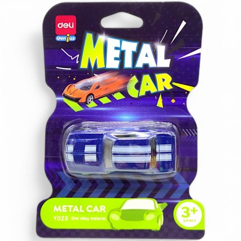 Машинка металева Deli "Urban cars" (синя)