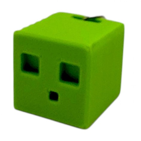 Брелок 3D печать "Minecraft Slime / Слизень Keychain"