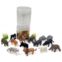 Набор фигурок животных "Wild life" в тубусе