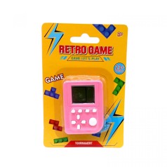 ЭЛЕКТРОННАЯ ИГРА RETRO GAME (Розовый)
