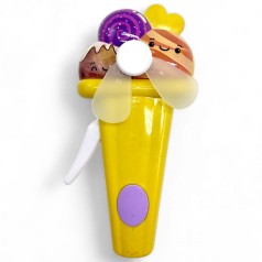 Іграшка вентилятор Морозиво (Жовтий)