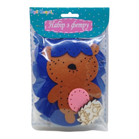 СИ-06 Ёжик сший сам игрушку из фетра