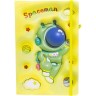 Блокнот "SPACEMAN" твердый переплет, А5 (ЖЕЛТЫЙ)