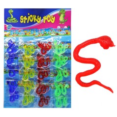 Набор лизунов "Sticky Toy: Змея" (20 шт)