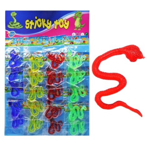 Набор лизунов "Sticky Toy: Змея" (20 шт)
