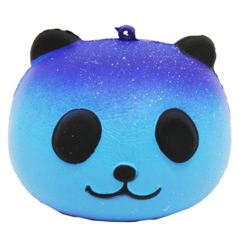 Іграшка-антистрес з ароматом Squishy. Пандочка синя