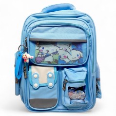 Рюкзак школьный "Sanrio/Санрио. Cinnamoroll/Синаморол", 31×41×15 см (ГОЛУБОЙ)