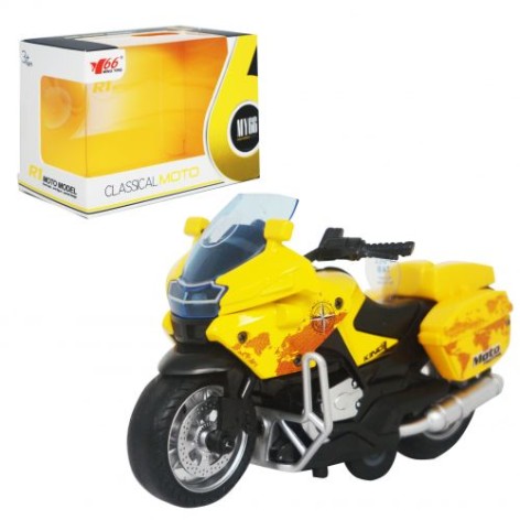 Мотоцикл "Classical moto", жовтий