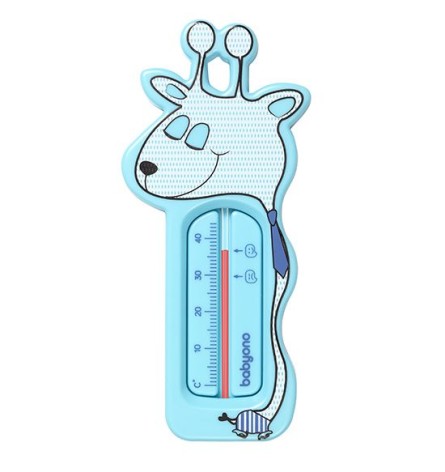 Термометр для води "Жираф", блакитний