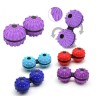 Уцінка. Антистрес Massage ball fidget бузковий - не працює одна кулька
