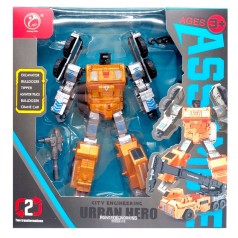 Робот "Urban Hero" стройтехника (РЫЖИЙ)