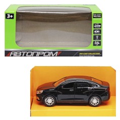 Машинка металлическая "АВТОПРОМ", черная