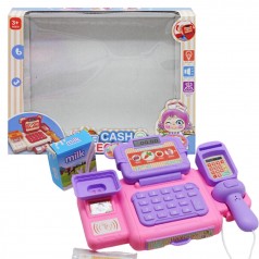 Кассовый аппарат "Cash Register" (розовый)