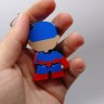 3D Брелоки HERO CAPITAN AMERICA MARVEL / КАПІТАН АМЕРИКА Марвел KEYCHAIN, 3D печать