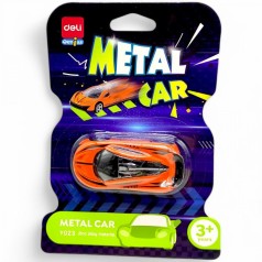 Машинка металева Deli "Urban cars" (помаранчева)