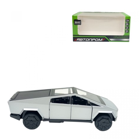 АВТОПРОМ Tesla pickup truck, (СЕРАЯ)