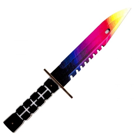 Игрушка нож "M9 BAYONET TWILIGHT" (17х6.5х2см)