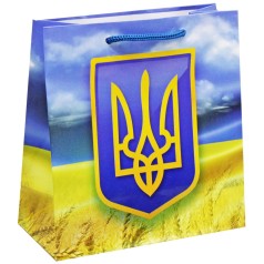Пакет Патріотичний (16х16 см) ВИД 2