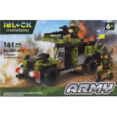 Конструктор "Army: Военный Джип" (вид 1), 161 дет.