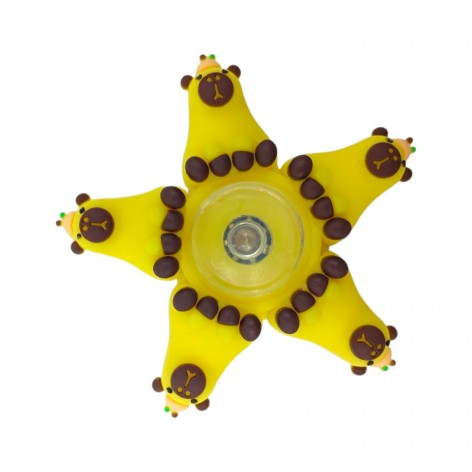 Спинер резиновый КАПИБАРА (ЖЕЛТЫЙ)