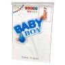 Топпер на торт "Baby boy" 14см (36099)