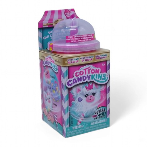 М'яка іграшка-сюрприз "Cotton Candykins: Пухнастий улюбленець", рожевий