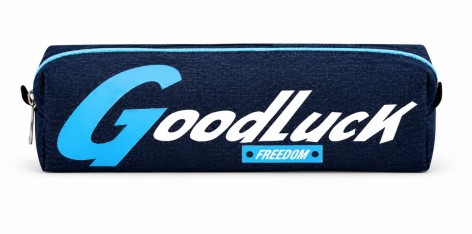 Пенал школьный на змейке 20*4*6,5 см (GOOD LUCK)