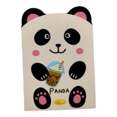 Блокнот с ушками "PANDA" 24 листа 11x16