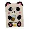 Блокнот с ушками "PANDA" 24 листа 11x16