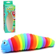 Антистрес  "FINGER SLUG: Гусеница", синяя