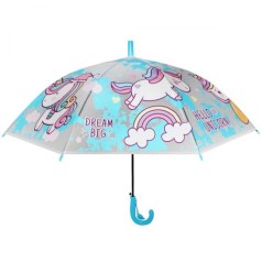 Зонт детский голубой