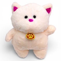 Мягкая игрушка "Кот Пуховичок" 34 см (Кремовый)