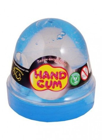Лізун-антистрес "Hand gum" 120 г прозорий