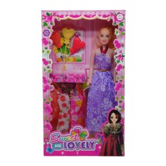 Кукла "Sweet and lovely", сиреневая