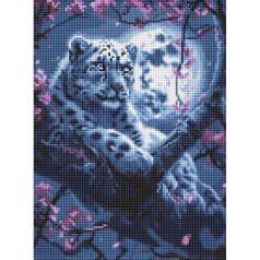 Набір з алмазною мозаїкою "Місячна тиша" 30x40см