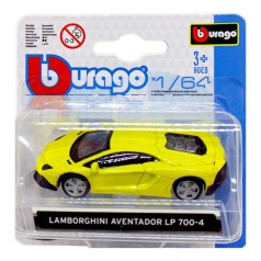 Машинка металлическая (коллекционная) "Lamborghini Aventador LP 700-4", желтый