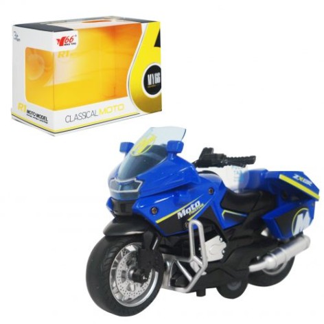 Мотоцикл "Classical moto", синій