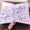 Розмальовка "Аніме. Kuromi" (100 наліпок, формат А4)