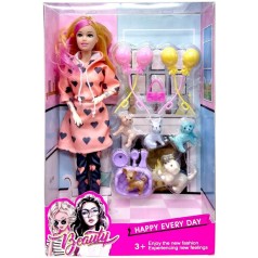 Кукла с любимцами (ВИД 1)