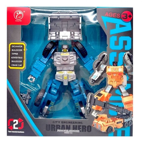 Робот "Urban Hero" стройтехника (БИРЮЗОВЫЙ)