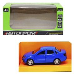 Машинка металлическая "АВТОПРОМ", синяя
