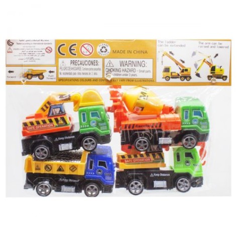 Набір пластикових машинок "Спецтехніка"