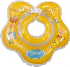 Уценка. Круг для купания младенцев (желтый) повреждена упаковка