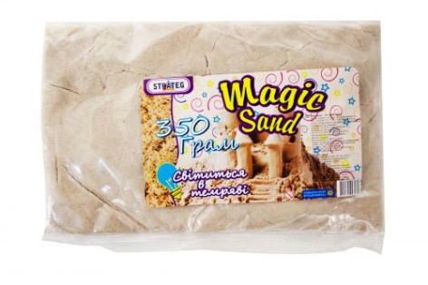Кинетический песок "Magic Sand", 350 г. бежевый
