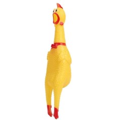 Резиновая игрушка Курица кричащая 30 см