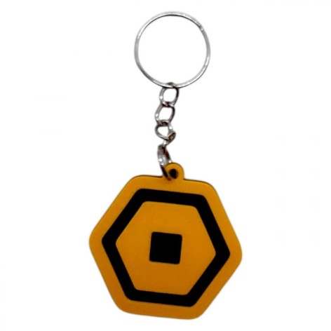 Брелок 3D друк "Roblox Robux / Валюта Roblox Keychain"
