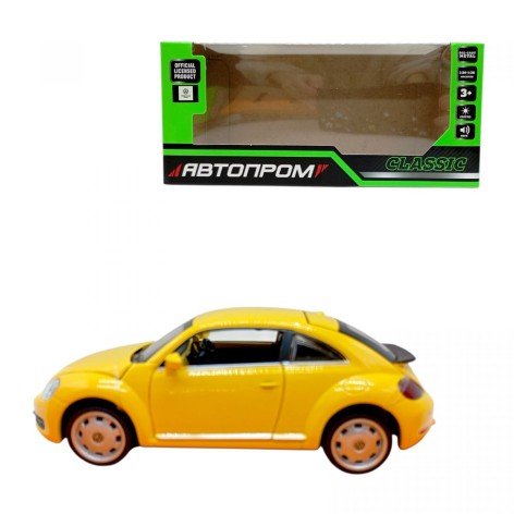 Машина мет. 1:31 Volkswagen The Beetle, батар., свет, звук, откр. двери