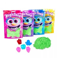 Кінетичний пісок "Magic sand" (500 г) зелений
