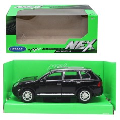 Машина металл Porsche Cayenne Turbo 1:24 черная