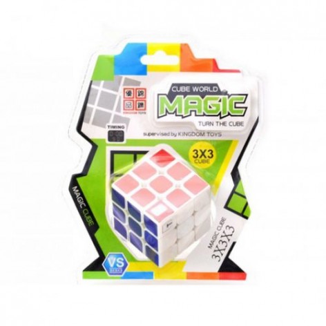 Кубик Рубика с таймером, белый